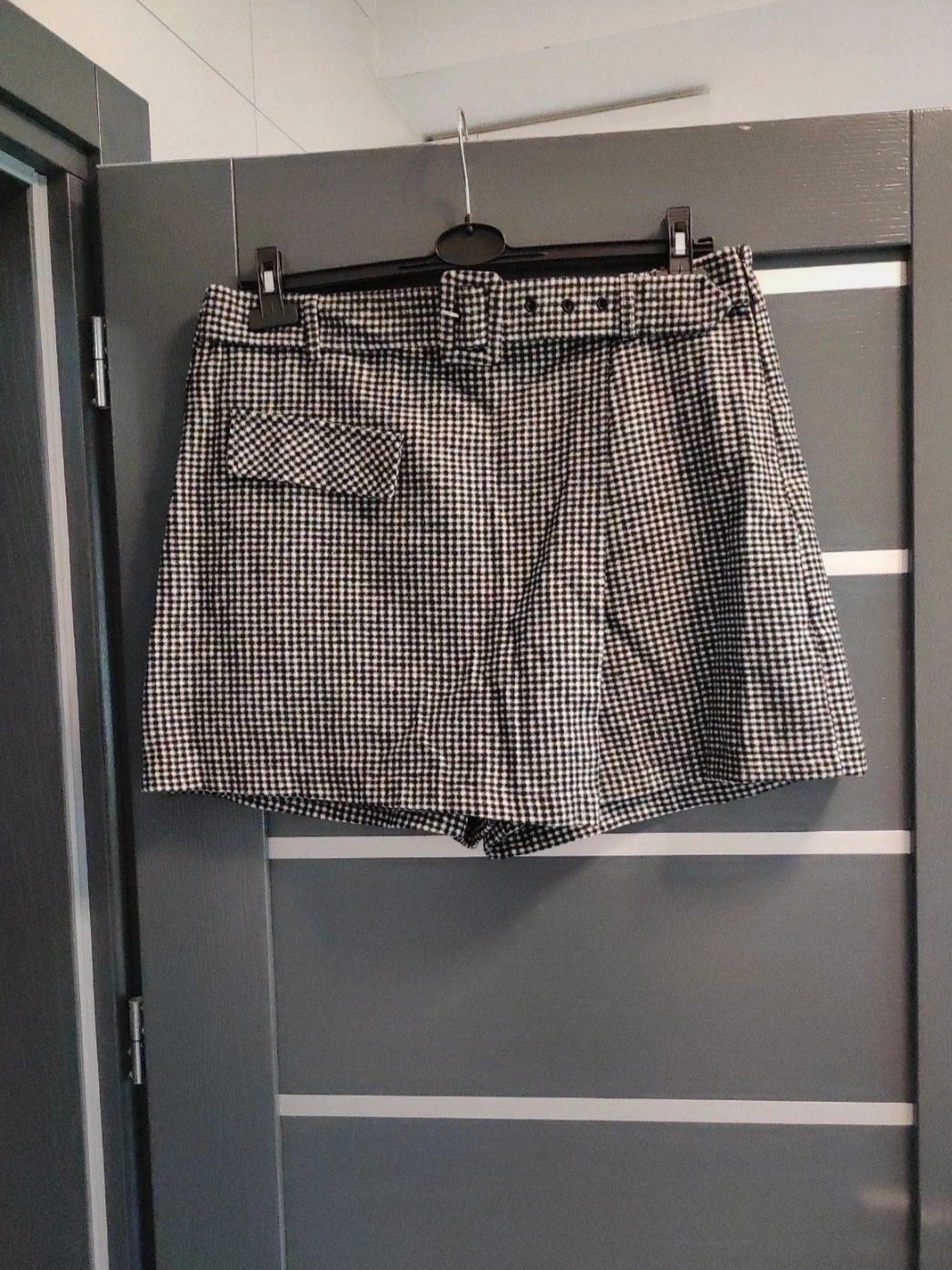 Spodnico spodenki 44 xxl NOWE bez metek wysoki stan pepitka