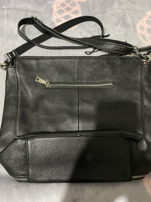 Сумка шкіряна велика