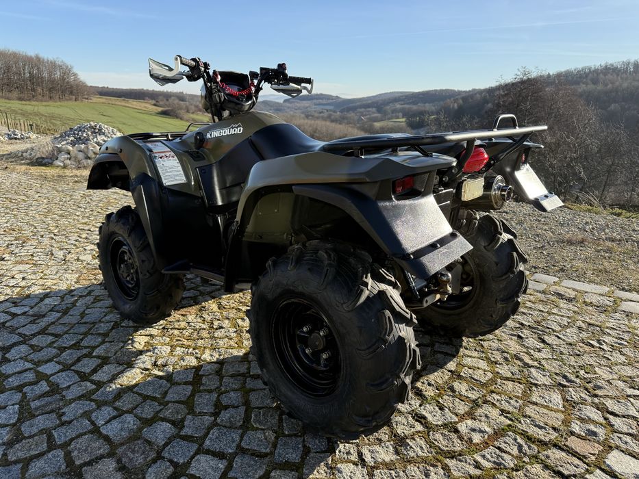 Suzuki KingQuad 750AXI 4x4 Pierwszy własciciel, F-ra VAT, Pług