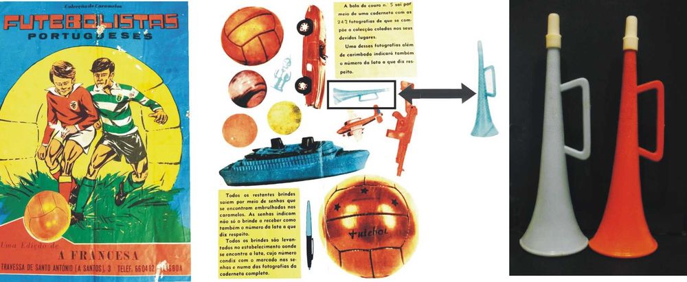 2 x Gaitas antigas de fabrico Português - anos 60 - originais