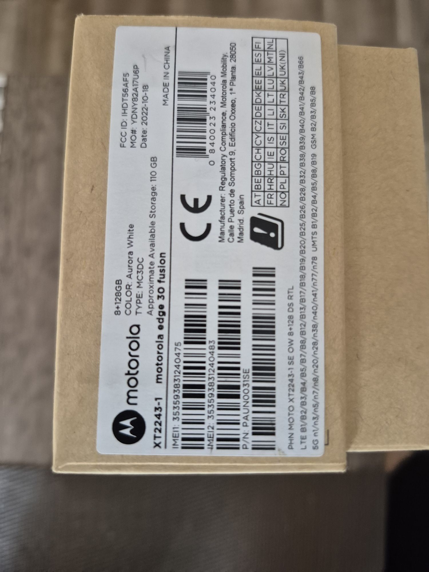 Motorola EDGE 30 fusion