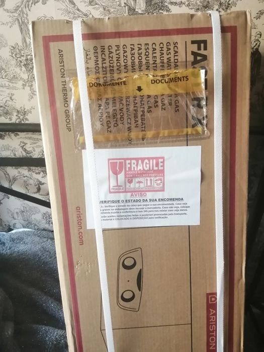 Esquentador a gaz natural novo