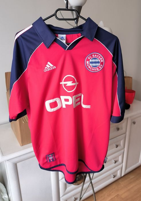 Oryginalna koszulka piłkarska Bayern Munchen retro 1999/2001