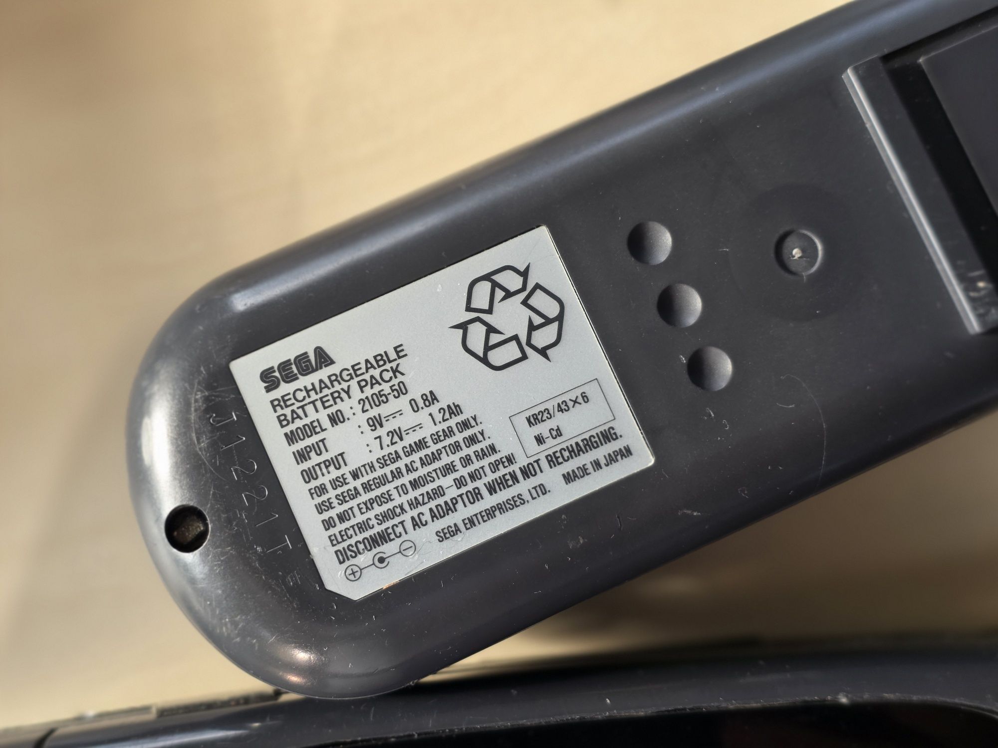Sega Game Gear ips odnowiona plus power bank biloteka gier