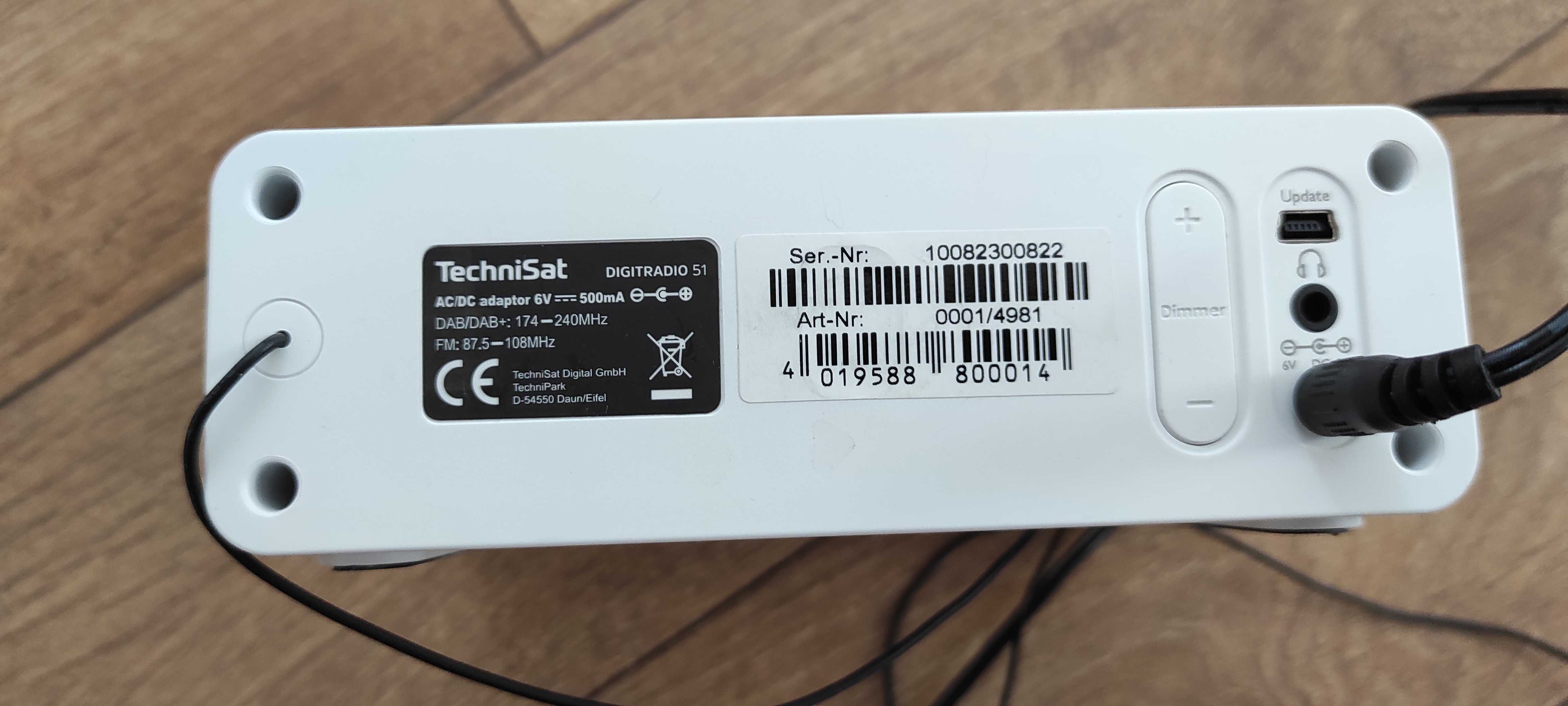 годинник + радіо Technisat DigitRadio 51