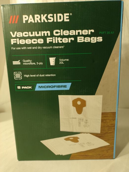 Worki do odkurzacza PVFT 20 Parkside