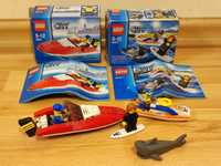 LEGO City 4641 i 60011 łódki