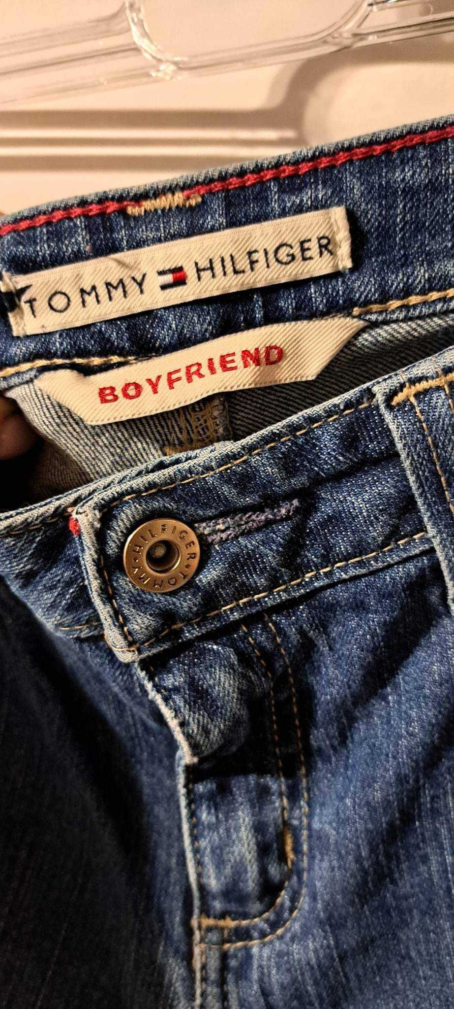 Tommy Hilfiger boyfriend jeans rozm M damskie