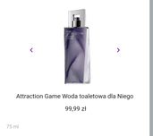 Attraction Game dla niego 75 ml