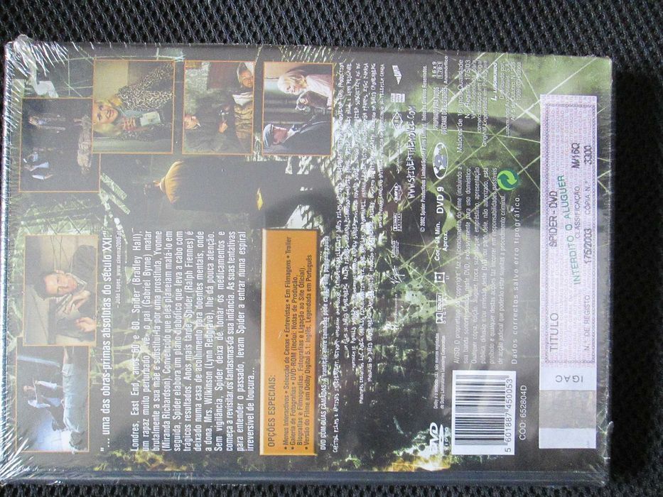 Spider, de David Cronenberg, com Ralph Fiennes, Miranda Richardson