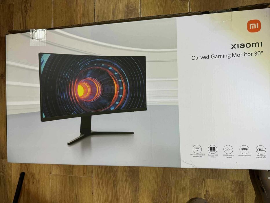 Nowy monitor Gamingowy Xiaomi 30" 200Hz 21:9 RMMNT30HFCW Komputer/PS