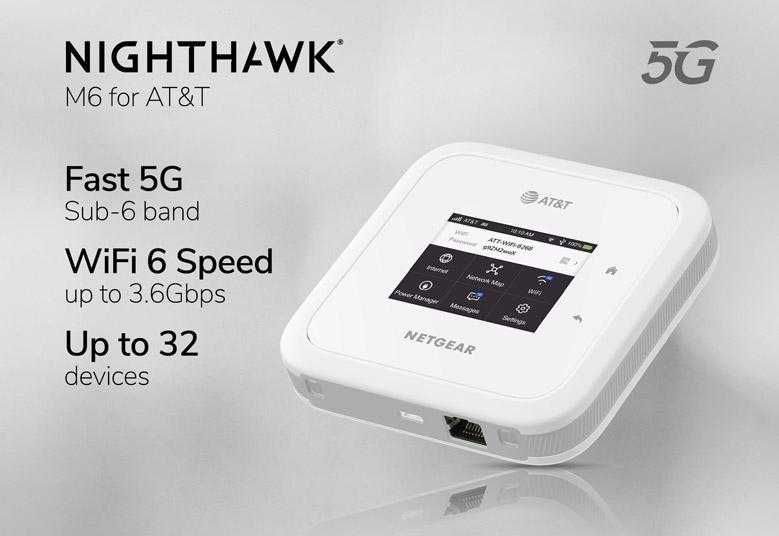 Netgear Nighthawk M6 (MR6110) 5G WiFi 6E укр.мова