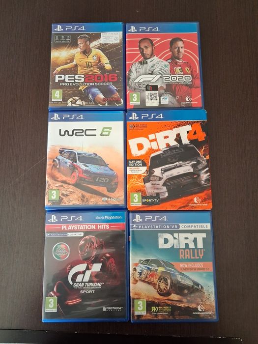 Playstation 4 Slim 500g + 6 jogos