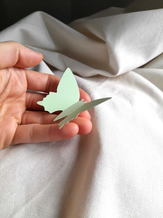 Borboletas de papel grandes coloridas para decoração de parede festas