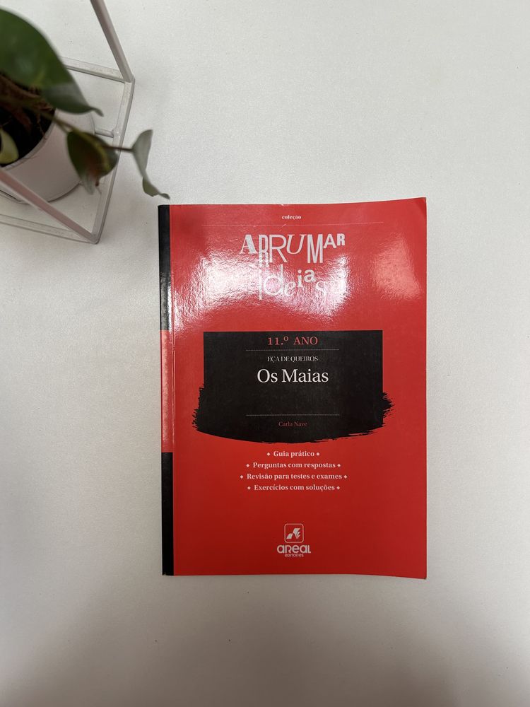 Livro “Arrumar Ideias - Os Maias - Eça de Queirós - 11.º Ano”