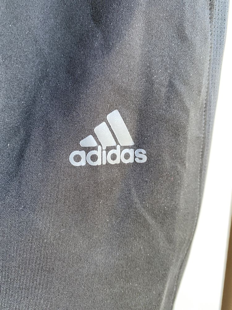 Adidas legginsy sportowe damskie M/38 czarne logo