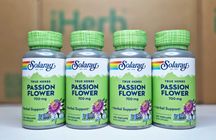Solaray Passion flower, Пасифлора, 350 мг, 100 капсул