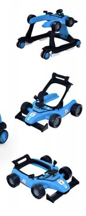 Chodzik 4w1 wyścigówka