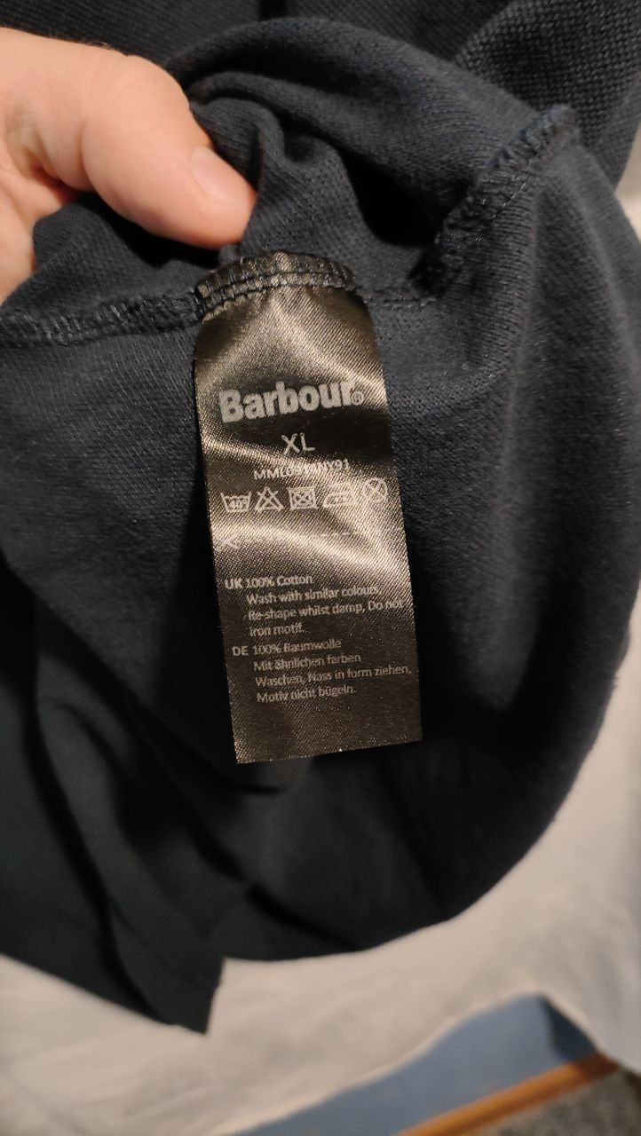 Футболка поло Barbour оригінал