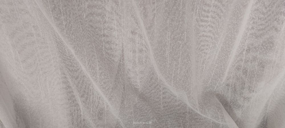 Firanka biała z gipiurą