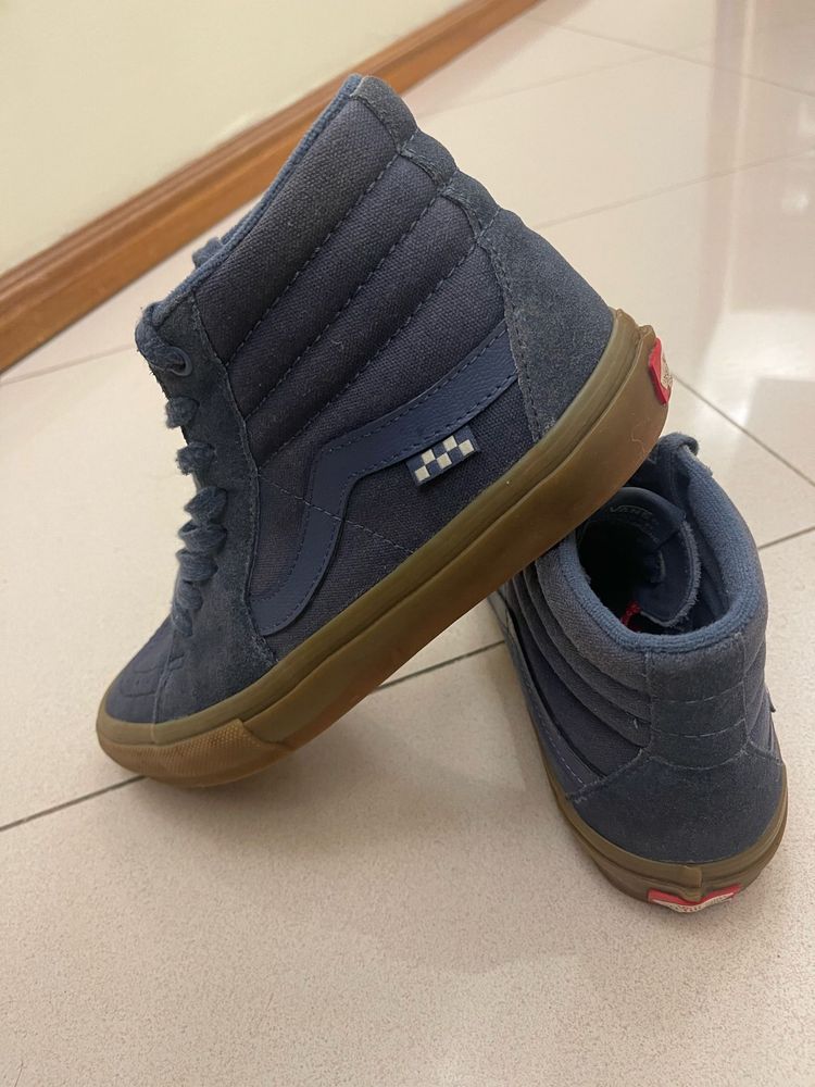 Ténis VANS bota azul