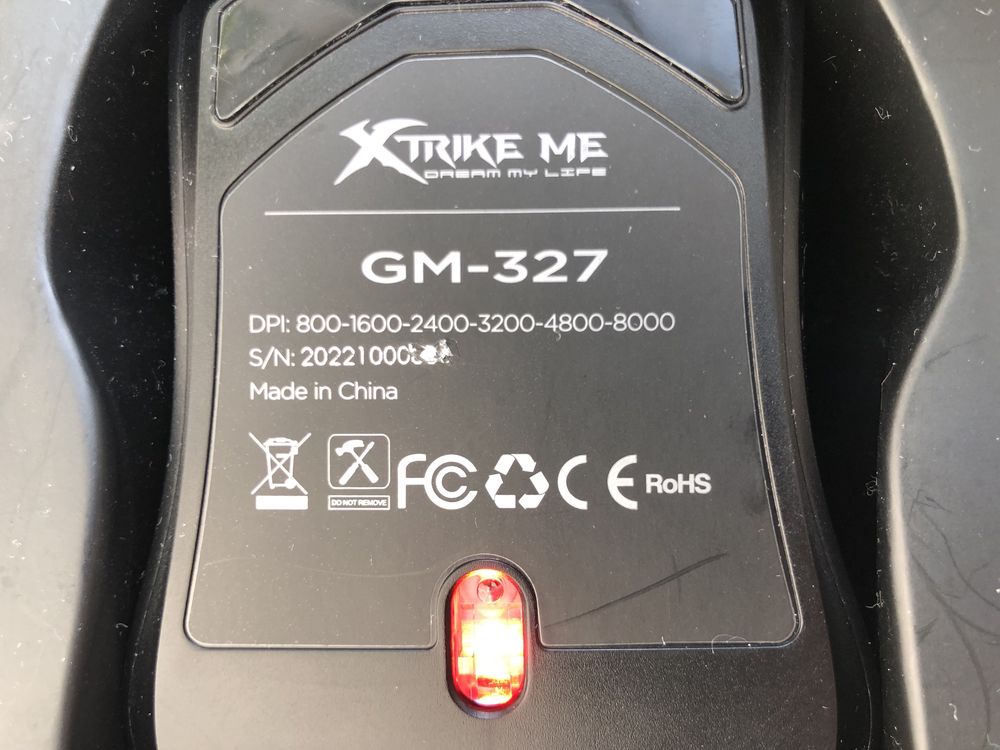Мышка xtrike me GM-327