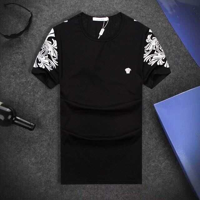 Markowy T-shirt koszulka premium v-neck VERSACE LV M / L !