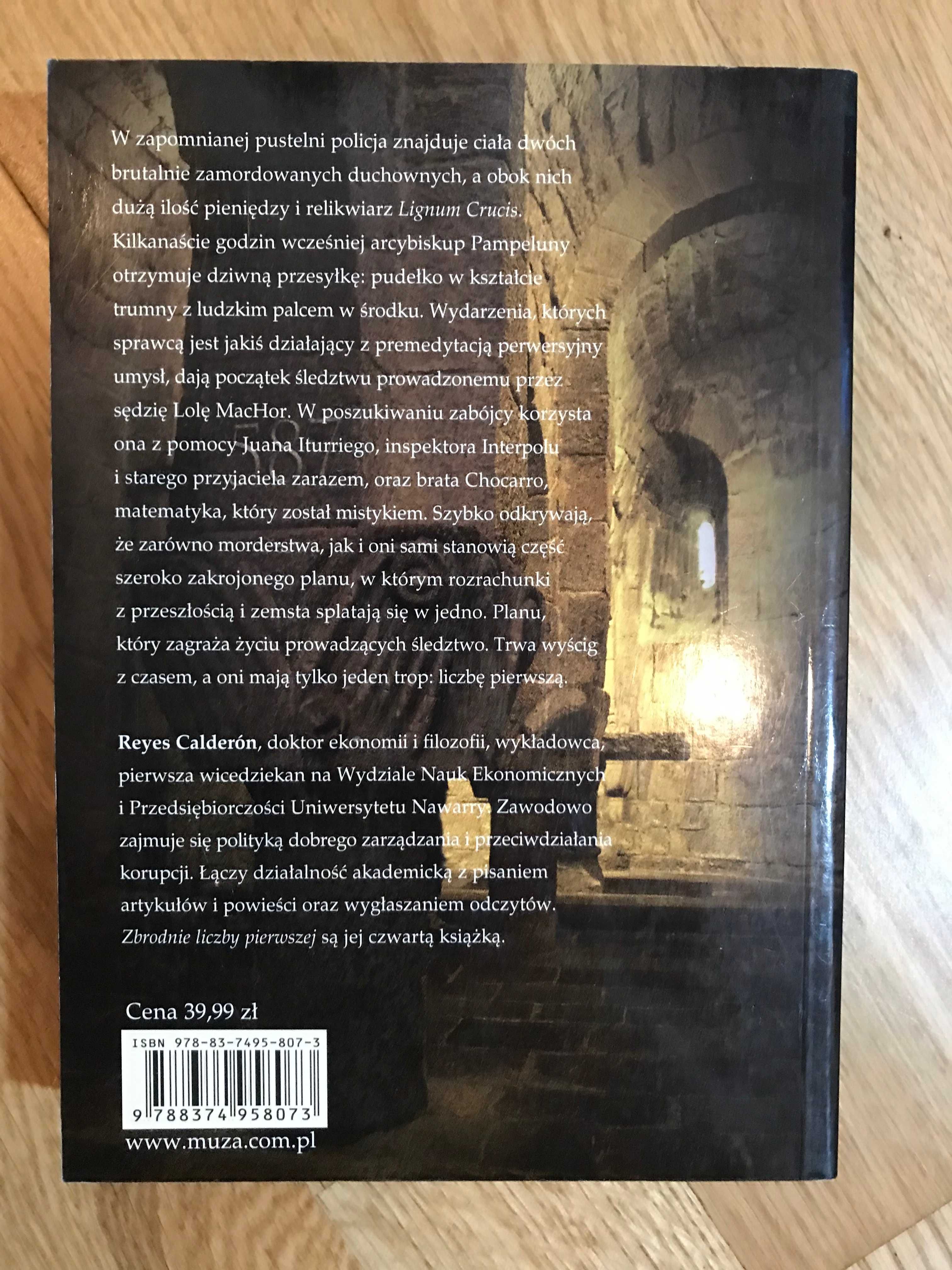 /Thriller kryminał historyczny/ Zbrodnie liczby pierwszej (Imię Róży)