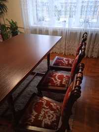 Meble stół krzesla