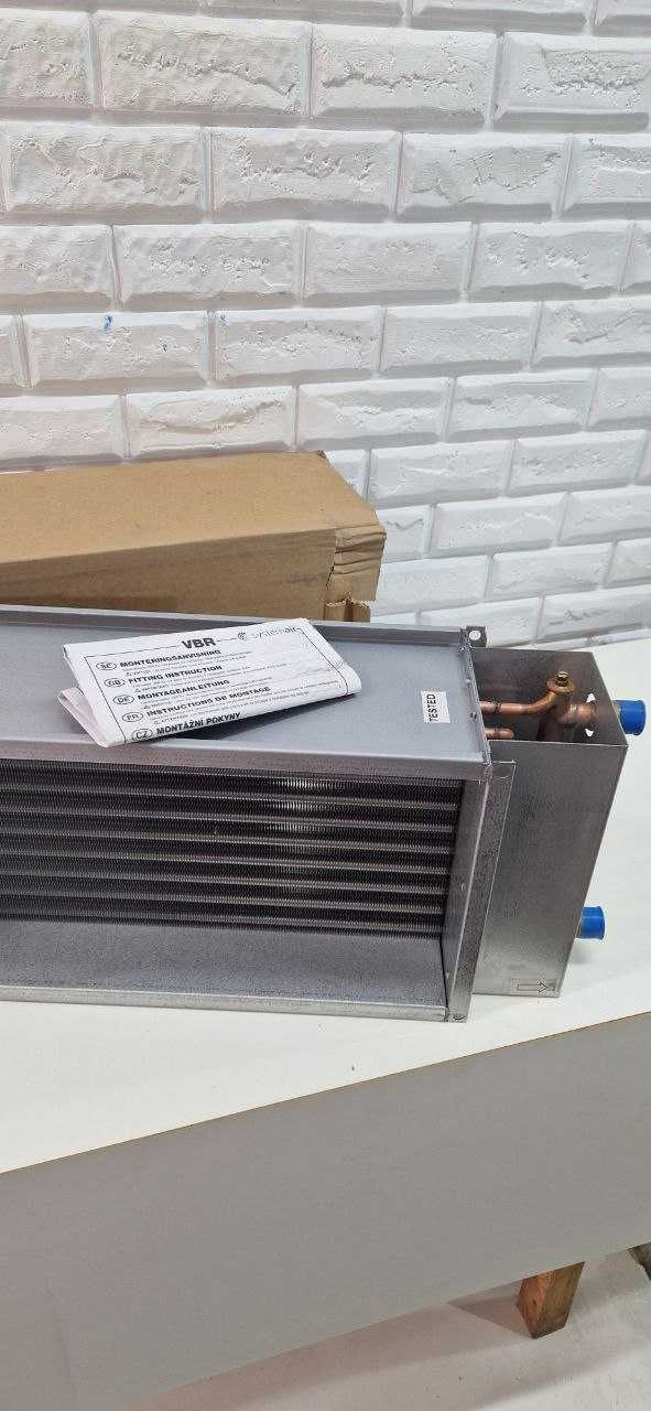 Нагреватель канальный, калорифер водяной Systemair VBR 50-25-2