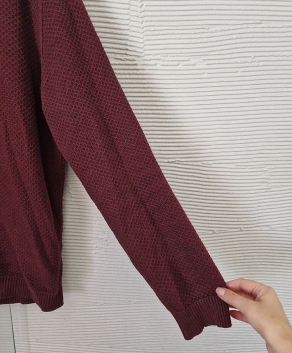 Sweterek Massimo Dutti bawełna kaszmir