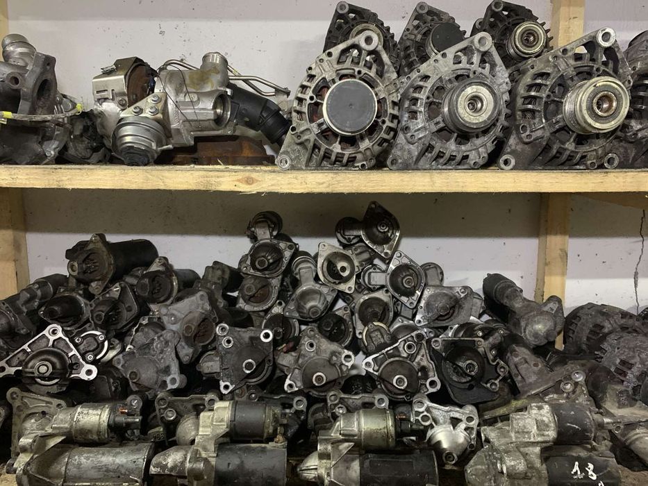 Продам б/в стартери та генератори напругою 12 V в м.Полтава