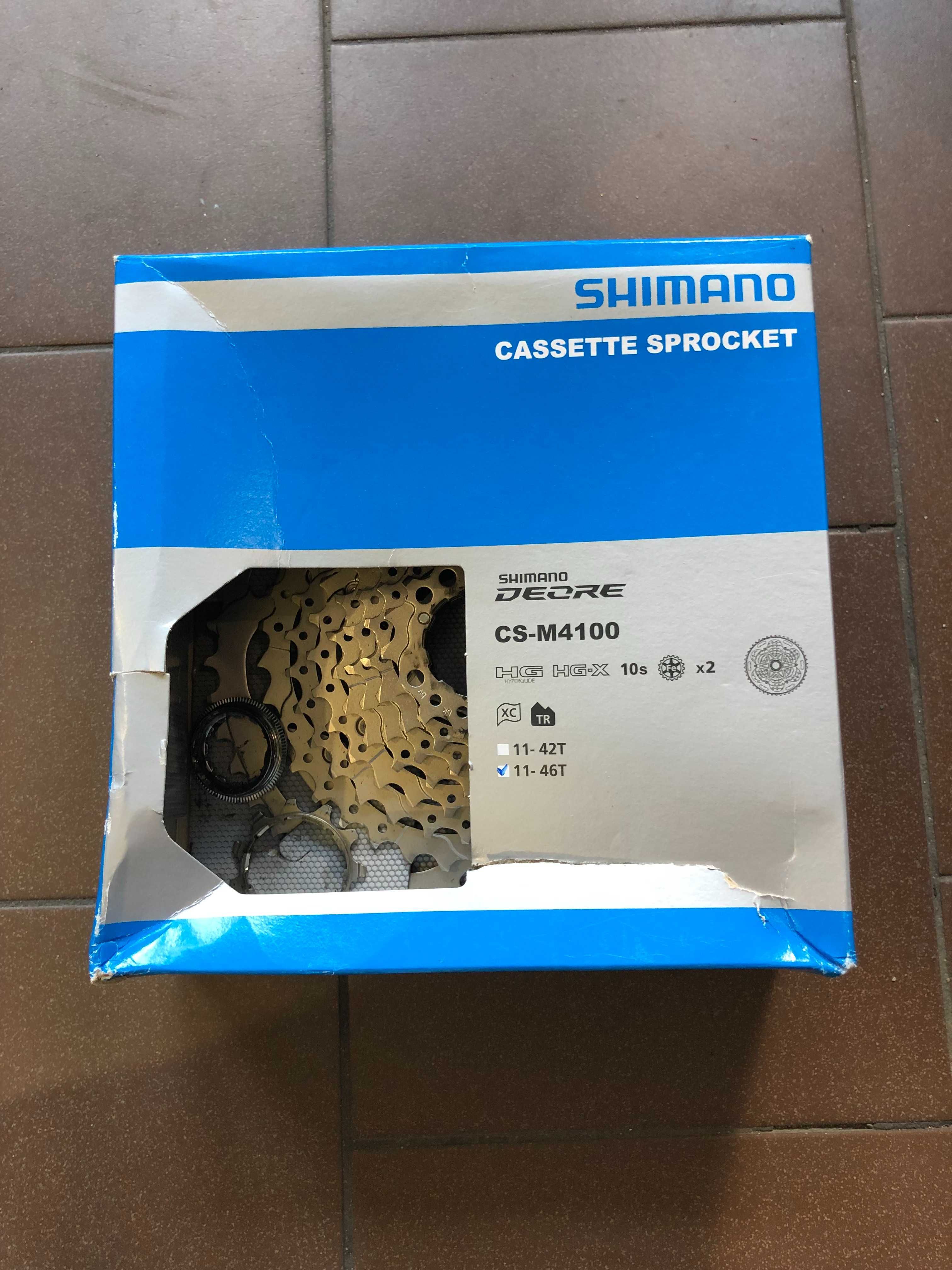 Powystawowa Kaseta SHIMANO DEORE CS-M4100 10s Zakres 11-46T Okazja!