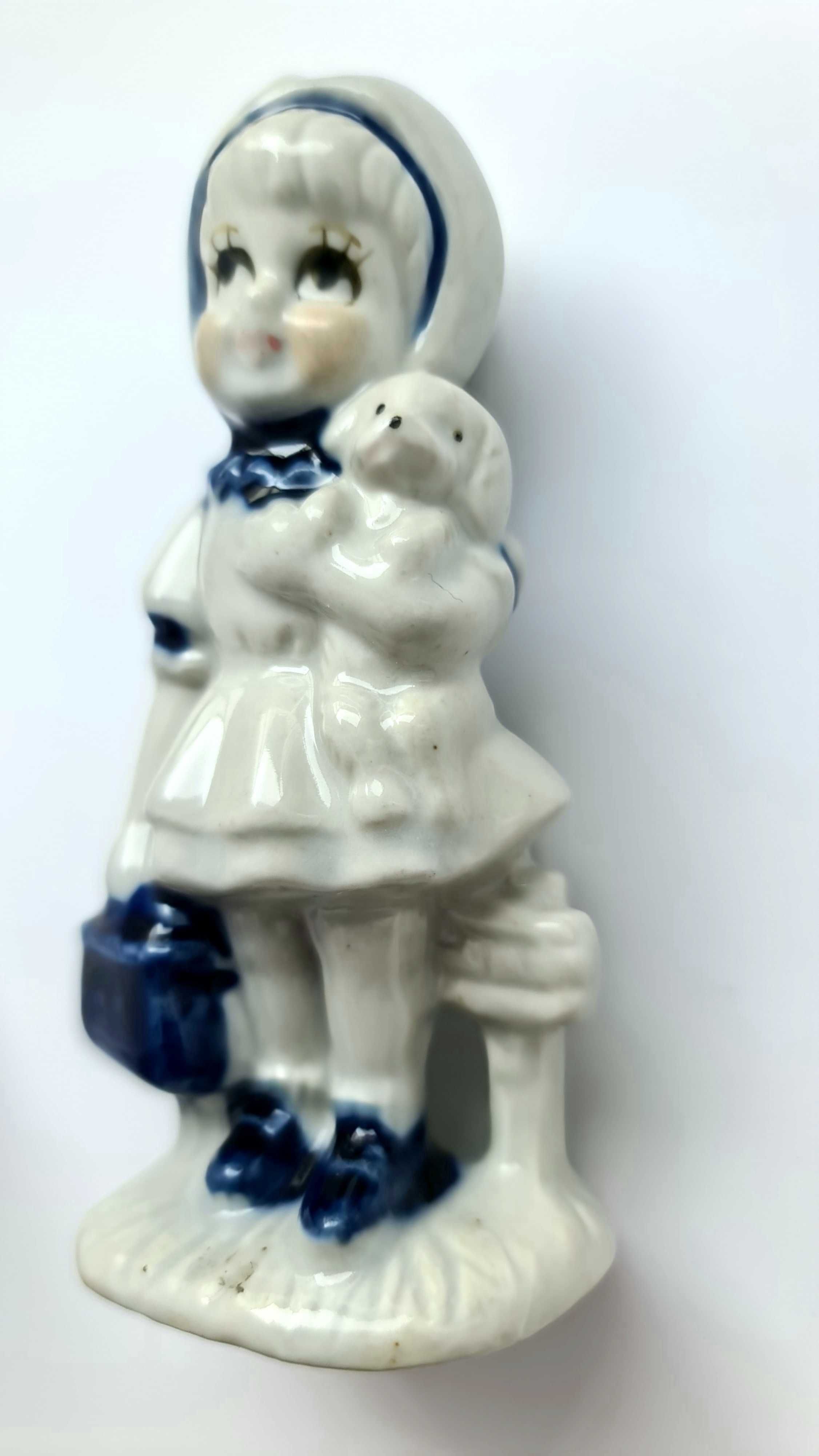 Figurki porcelanowe z Delft (Holandia)