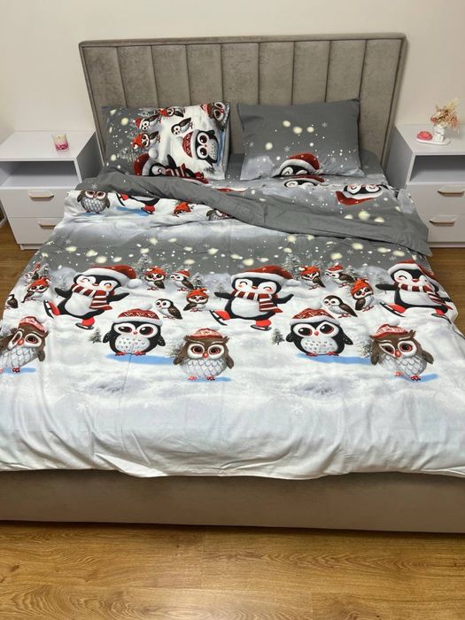 Акція! Осінні знижки Постільна білизна Байка Фланель Постель Комплект