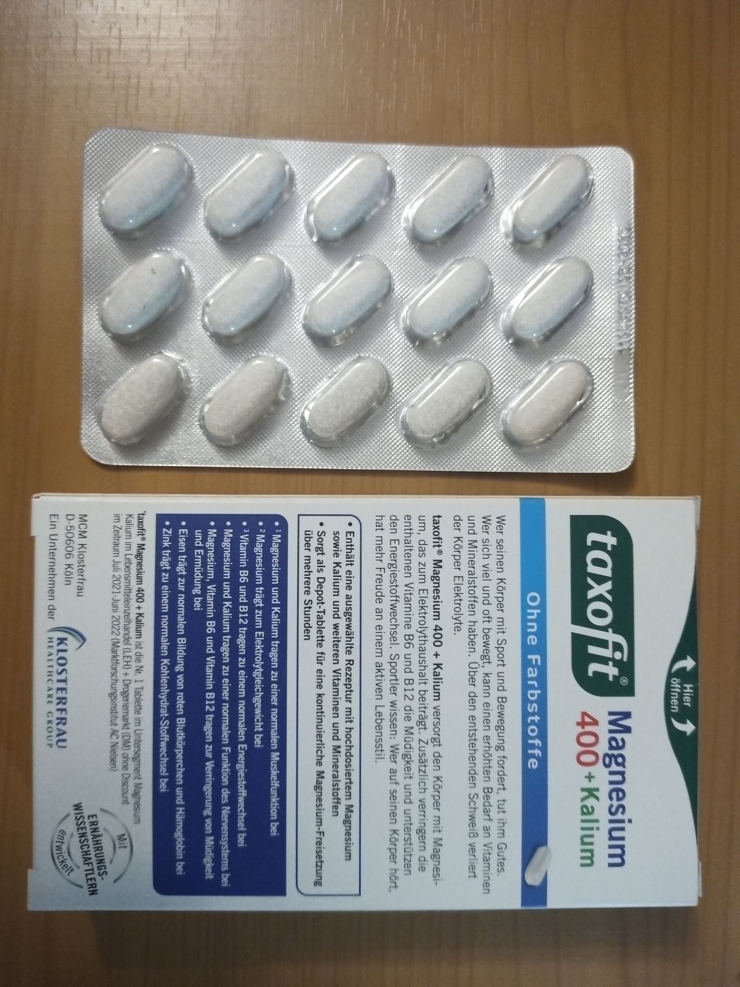 Magnesium 400 + Kalium . Харчові добавки
Харчові добавки
400+ Kalium