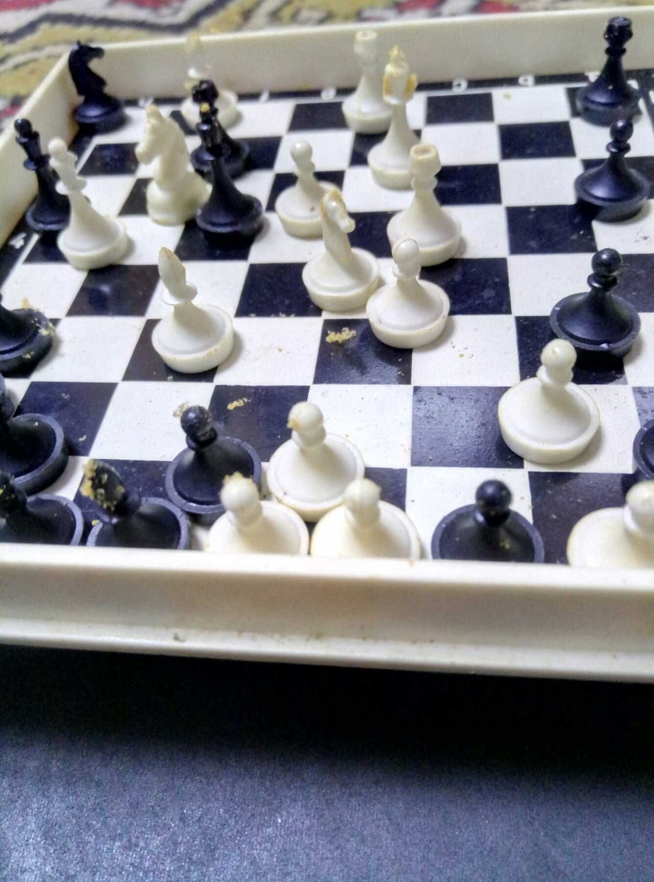 Шахматы и шашки дорожные времен ссср
