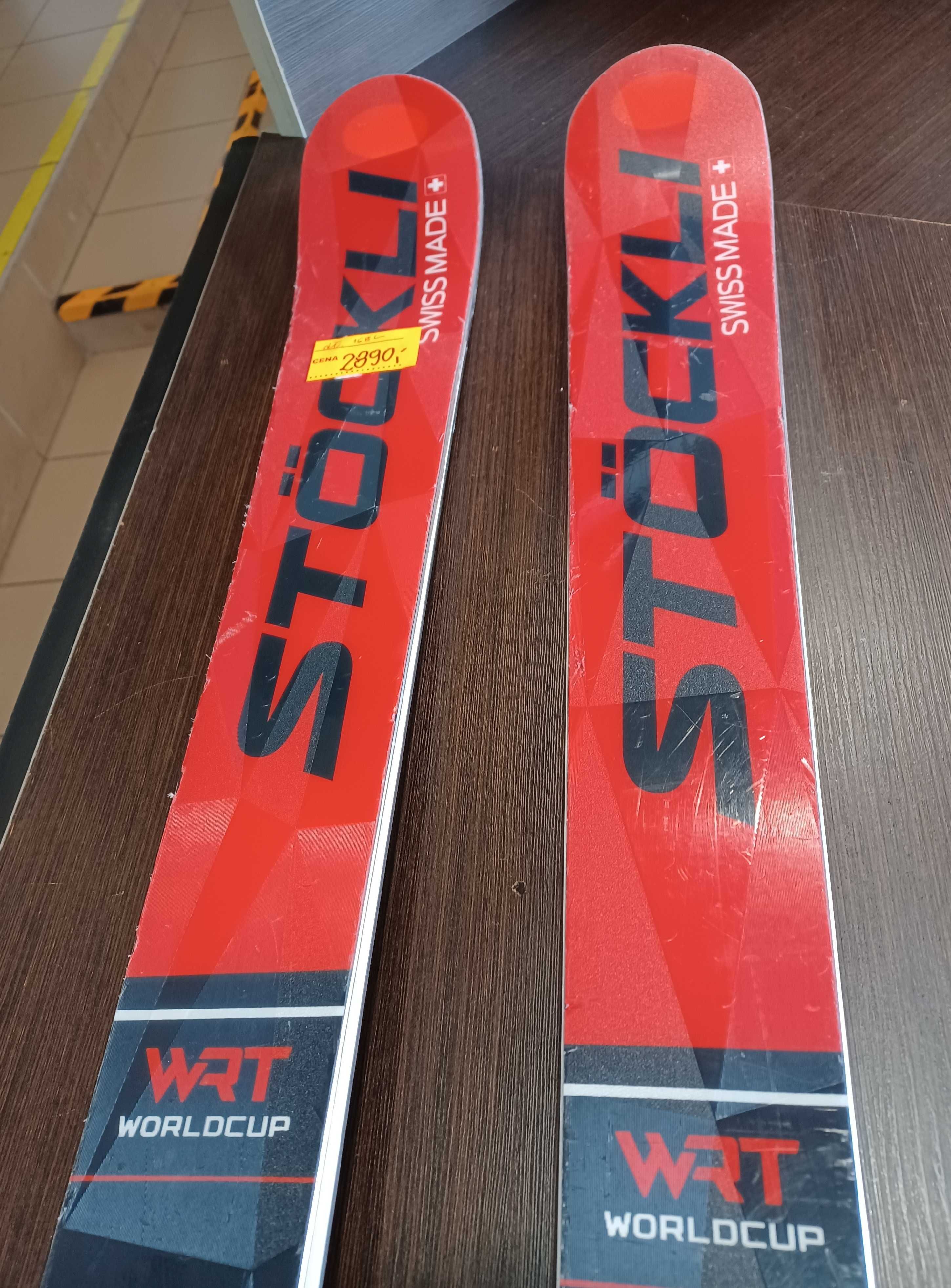 Narty Stockli Laser WORLDCUP WRT GS FIS  168 cm N-15