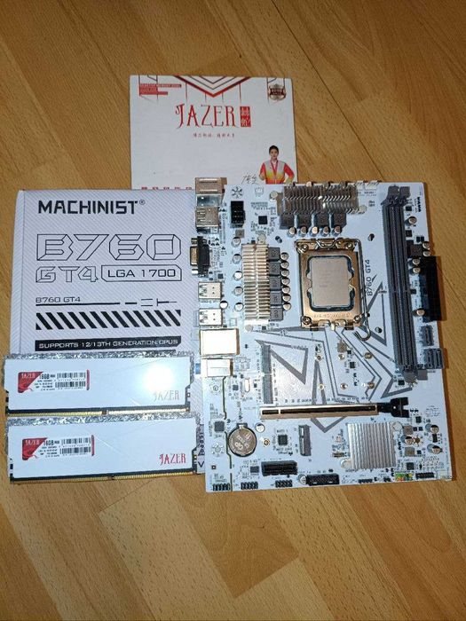 Machinist B760 GT4/I5 12400F/32Gb DDR4 3600Mhz