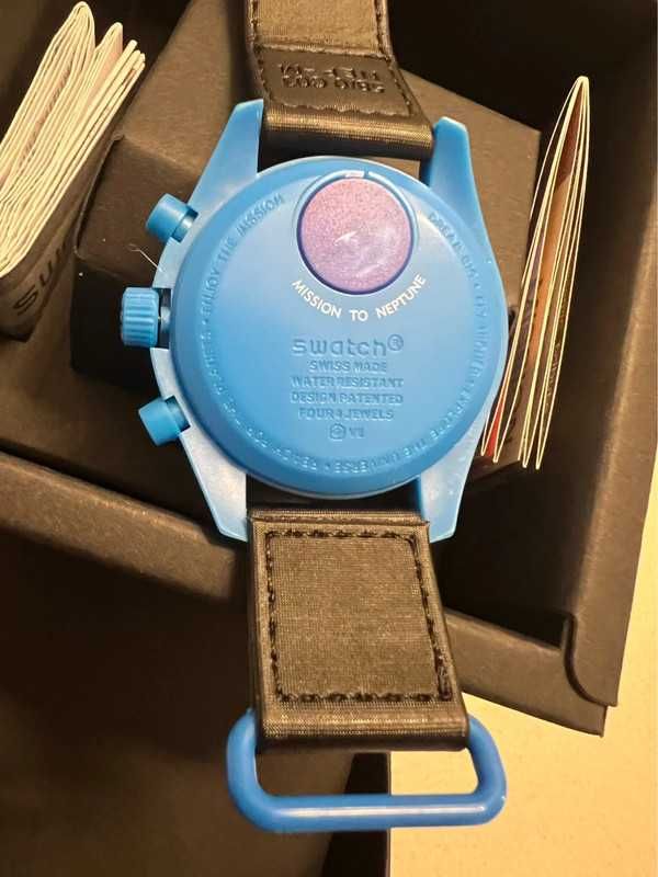 Omega x Swatch SO33N100 – Neptun Oceaniczna Limitowana Edycja
