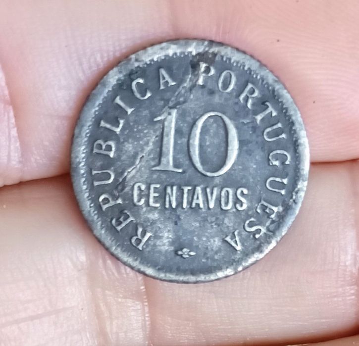 1 CENTAVO - Angola- 1921 ; 10 CENTAVOS - 1923