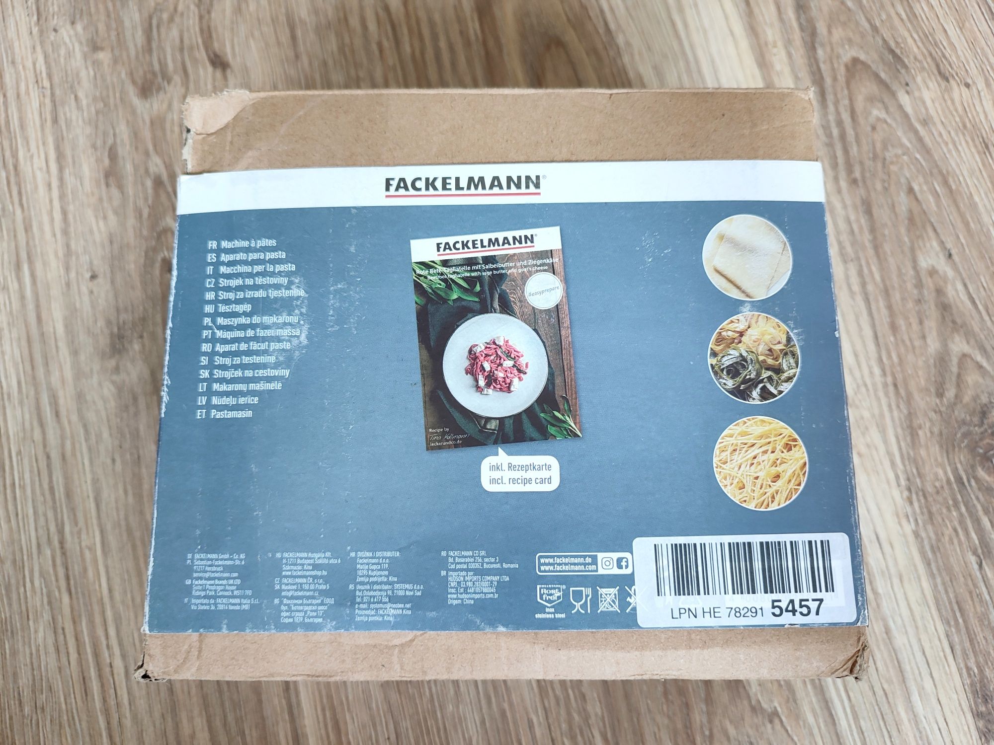 Maszynka do makaronu Fackelmann