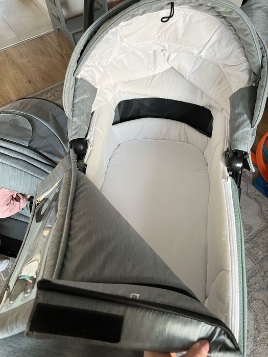 Gleboko spacerowy Wozek 2w1 Adamex belissa mieta gandola spacerowka