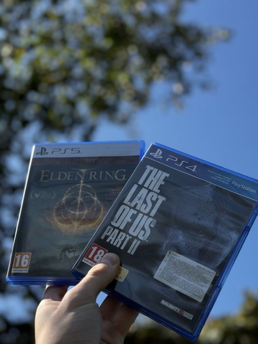 Игра на ps4 Sony PlayStation 4 The last of us 2 одни из нас Elden ring