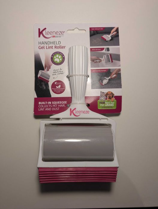 Roller / wałek do czyszczenia z sierści, wielokrotnego użytku