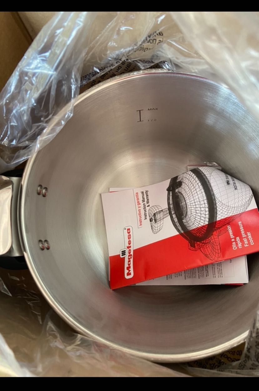 Panela de pressão 6l NOVA