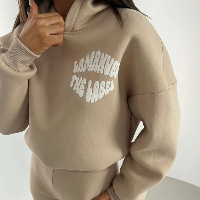 Komplet damski La Manuel Baddie XS S M L czarny beżowy khaki czekolada