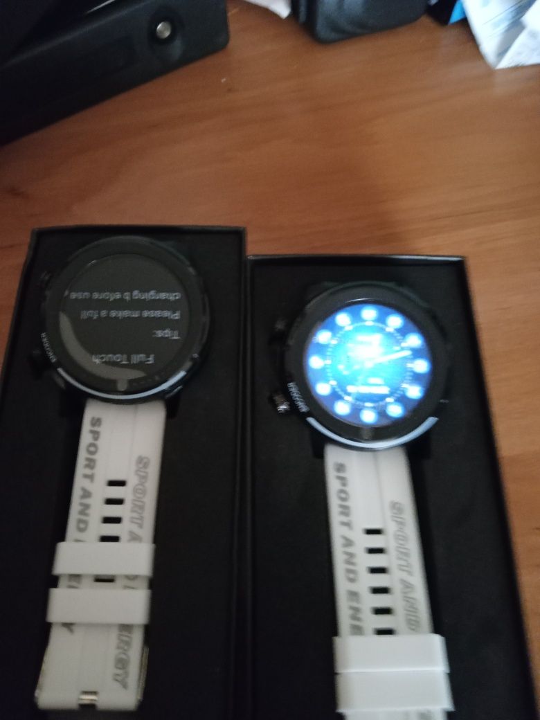 Nieinwazyjny glukozy we krwi Smartwatch ECG + PPG termometr