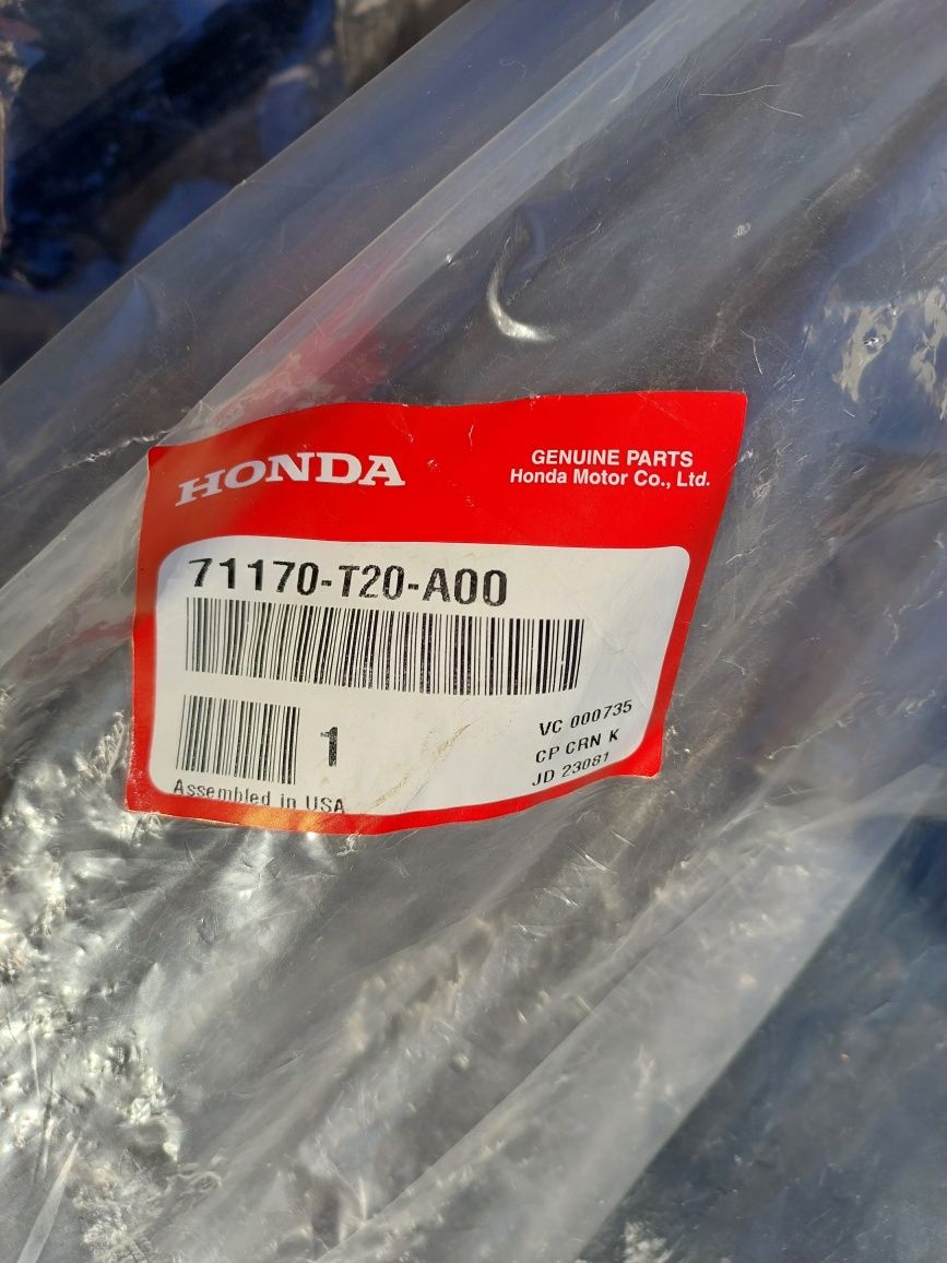 Направляюча опорна абсорбер переднього бампера Honda Civic XI 21-24 рр