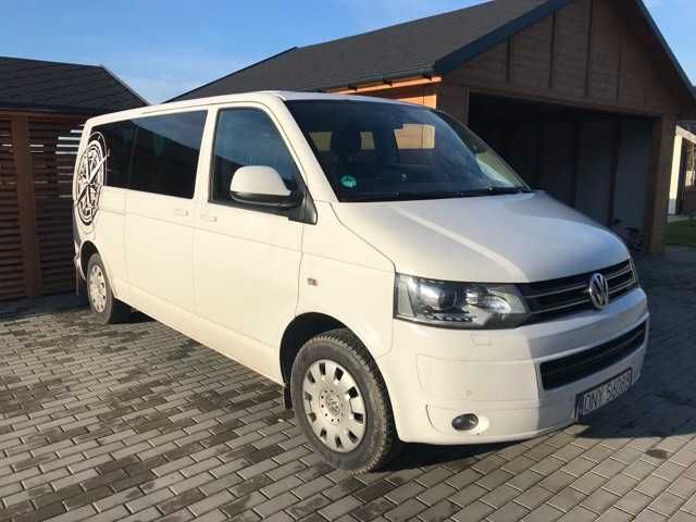 Wynajem autolaweta bus Fiat Ducato VW bus 9 osobowy